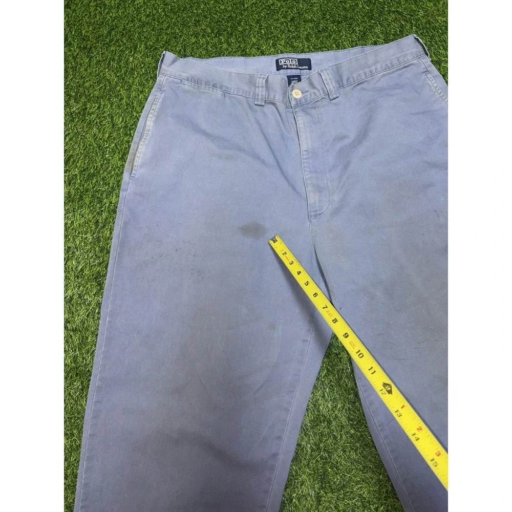 Vintage 90s Polo Ralph Lauren Men's Blue Chino Pants 38x34 Mexico RN 41381